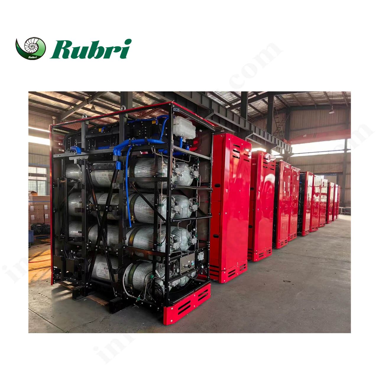 390L 350bar водородна бутилка тип IV за автомобили