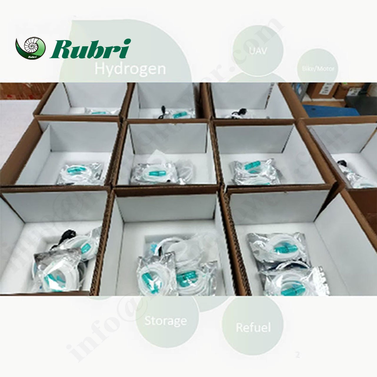 10 комплекта машини за инхалация на водород